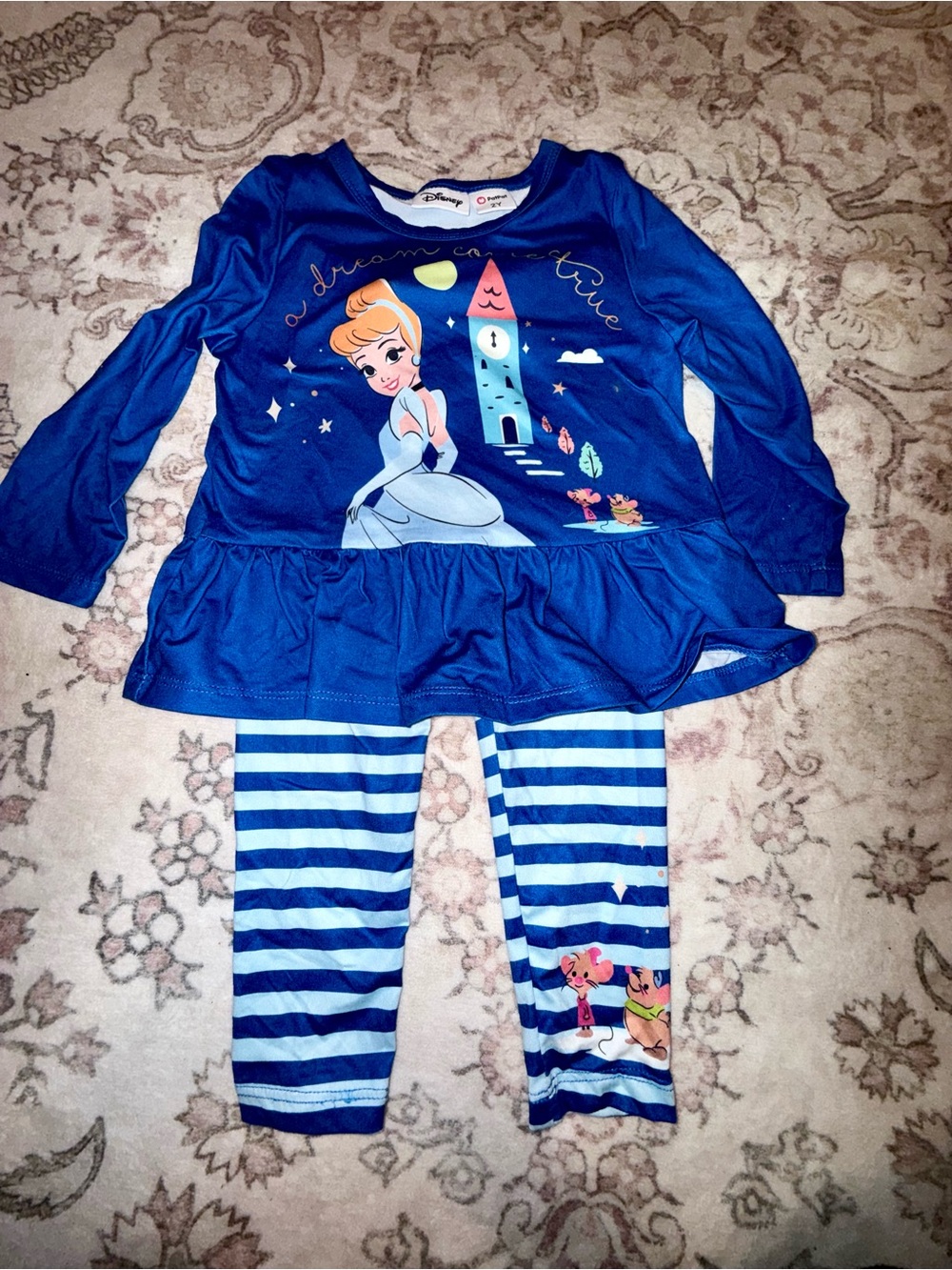 Girls' Blue Cinderella Set